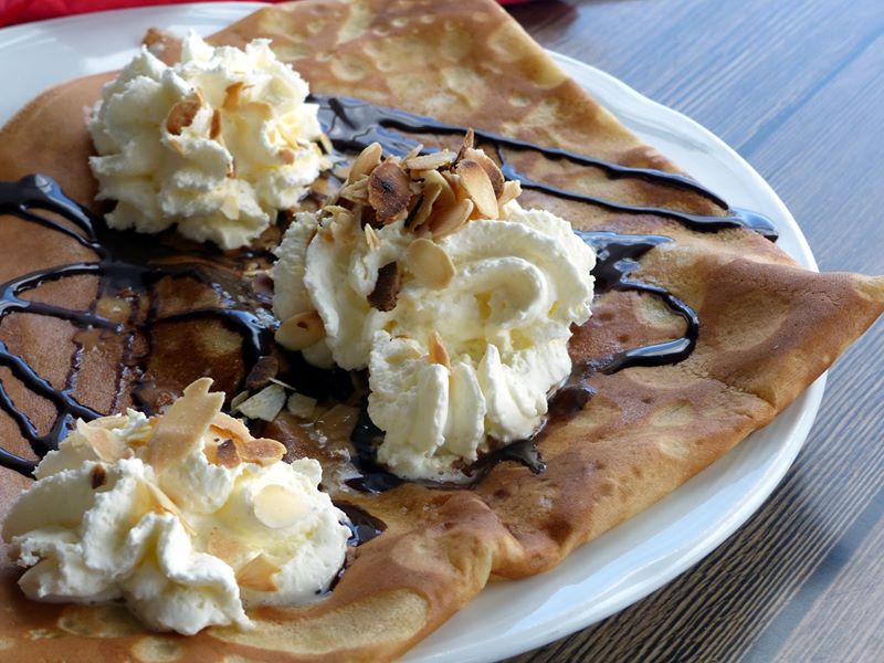 Crêpe dessert