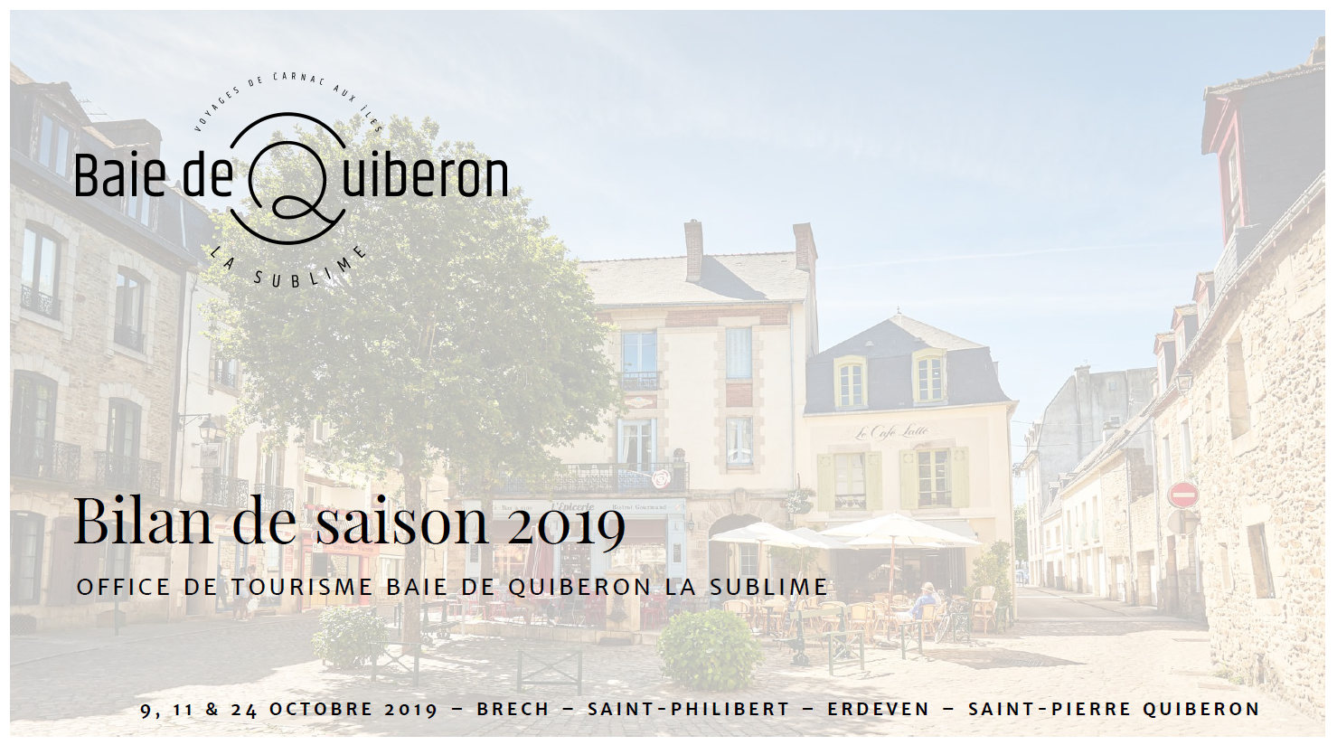 ​​Bilan saison touristique 2019 Baie de Quiberon 