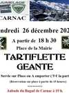 tartiflette géante de noel