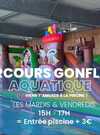 Parcours gonflable 