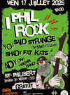 affiche I Phil Rock (vectorisé)