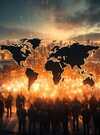 crowd-people-are-arranged-around-map-world_145644-96722