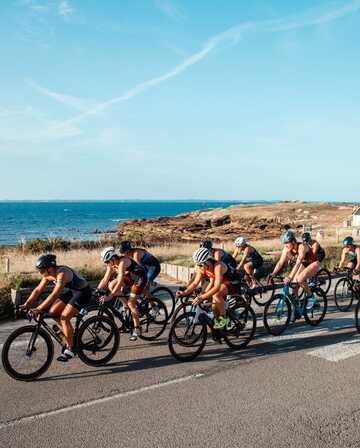 Epreuve vélo Triathlon Quiberon