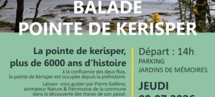La pointe de Kerisper en Pluneret
