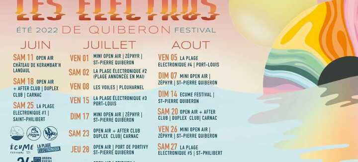 Elektrofestival von Quiberon - Carnac