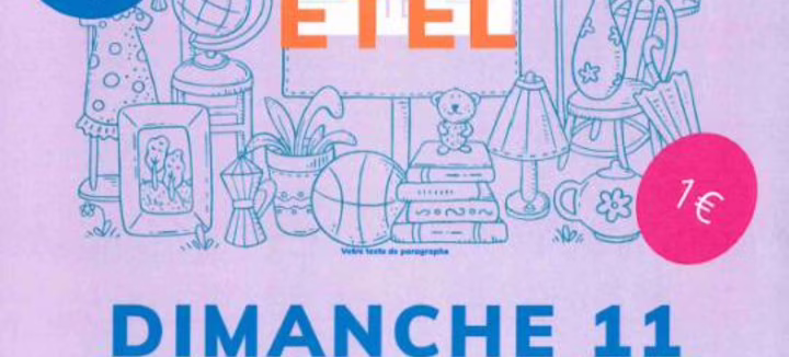Vide grenier - APEL de l'école Sainte-Anne