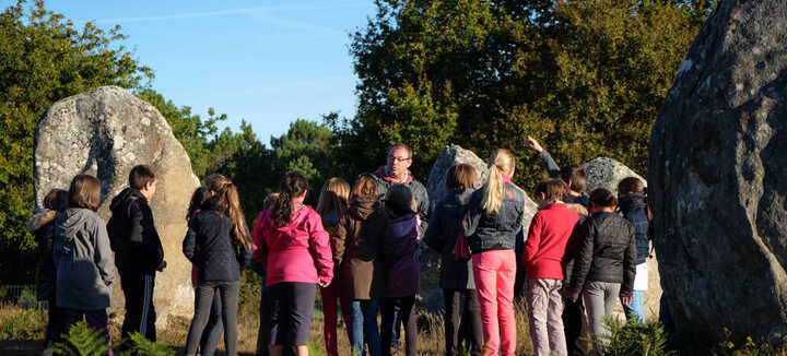 Visite famille des Alignements