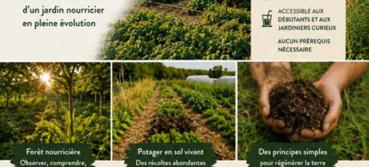 Initiation à la permaculture – Cultiver un sol vivant