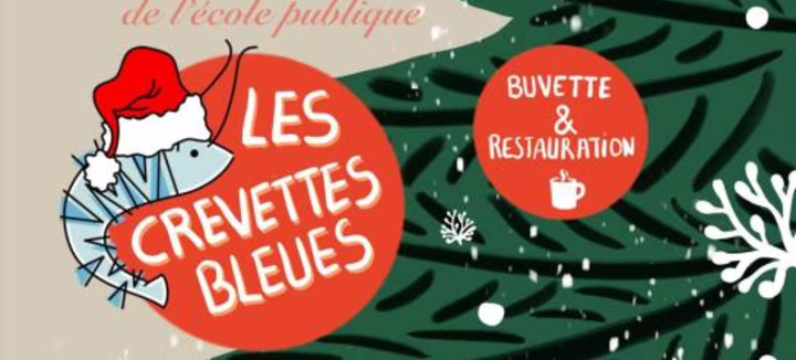 Marché de Noël de l’école des Crevettes bleues