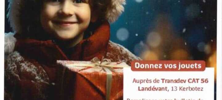 Collecte de jouets au profit des Restaurants du Coeur 🧸💗