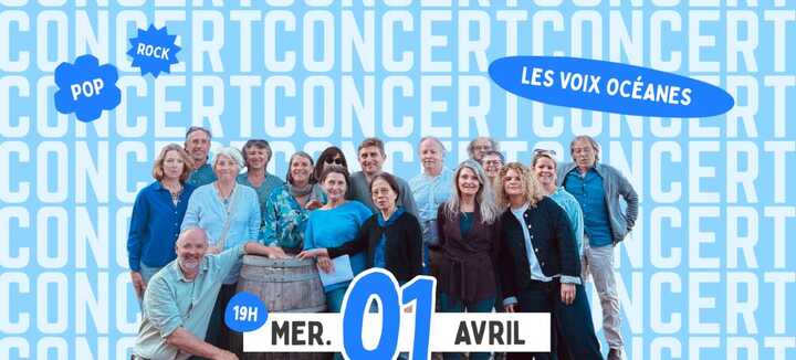 Concert par Les Voix Océanes - Tchou Tchou Quiberon