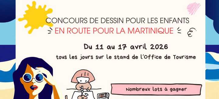 Concours de dessins – “En route pour la Martinique”
