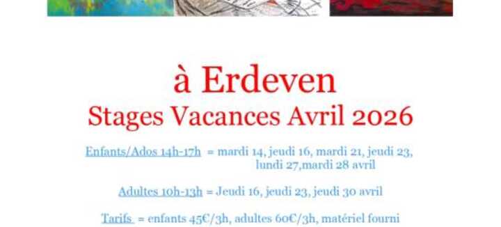 Stage de dessin/peinture à l'huile