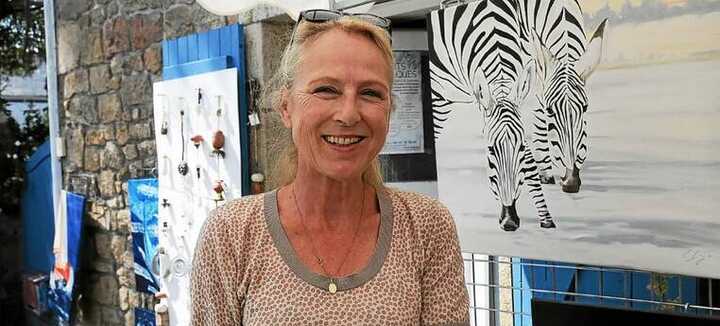 Exposition de peintures d'Elizabeth  Le Grezause