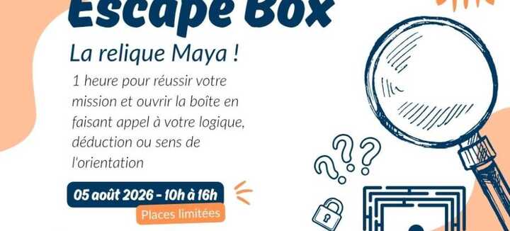 Escape box - La relique Maya