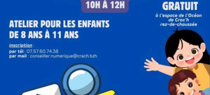 Cours d'informatique pour les enfants, de 8 à 11 ans