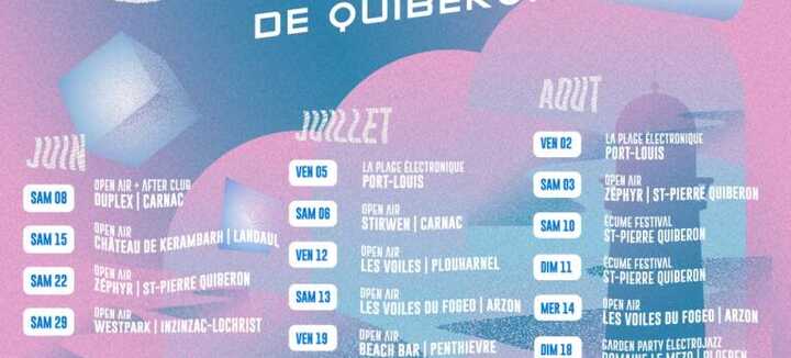 Festival "Les Electros de Quiberon" - Open Air et After Club au Duplex