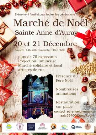 Marché de Noël de Ste Anne d'Auray