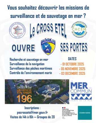 Le CROSS Etel ouvre ses portes