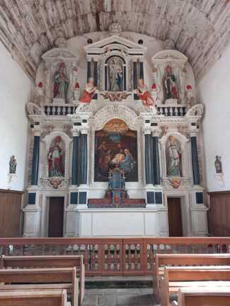 Le retable de Saint-Quirin