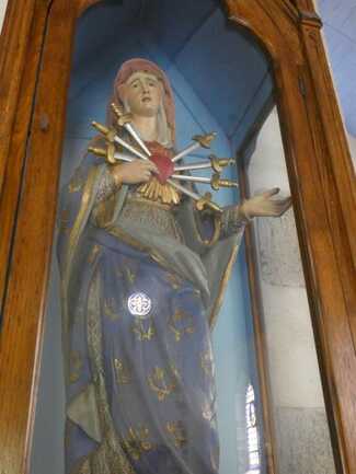 Statue Notre-Dame des sept douleurs