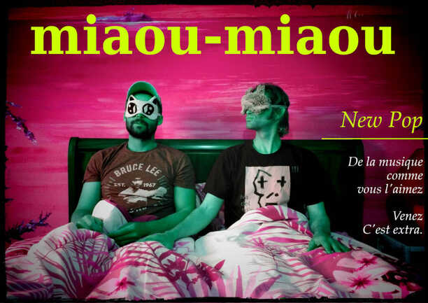 affiche miaou miaou type