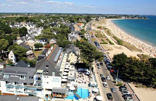 Le DIANA**** Hôtel & Spa Nuxe, vu du ciel