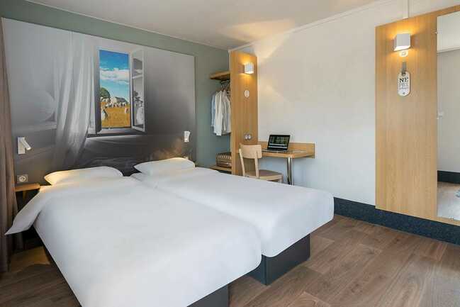 B&BHOTEL-AURAY_Chambre 2 lits simples