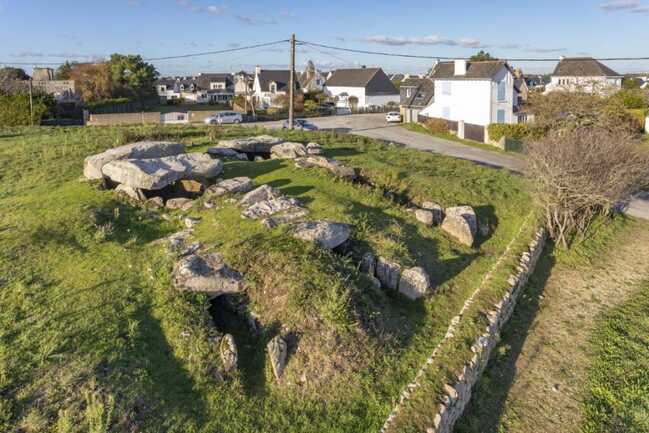 Le tumulus de Rondossec à Plouharnel