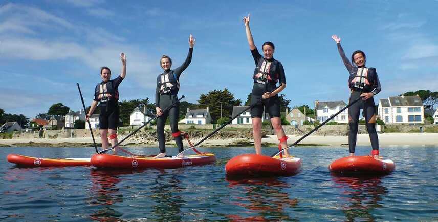 Sillages Kayak & Stand Up Paddle-quiberon-Morbihan-Bretagne Sud-enterrement vie de jeune fille