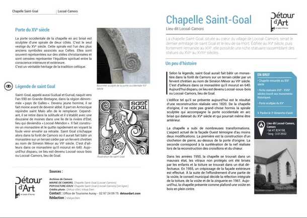 Chapelle Saint-Goal
