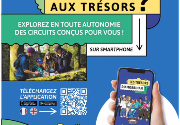 Chasse aux trésors via l'application