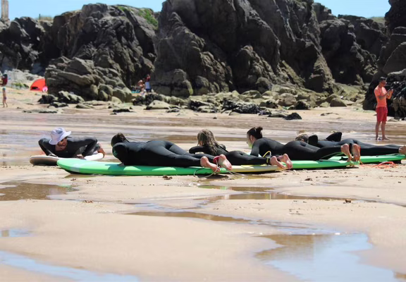 cours de surf en famille Quiberon 2024-9