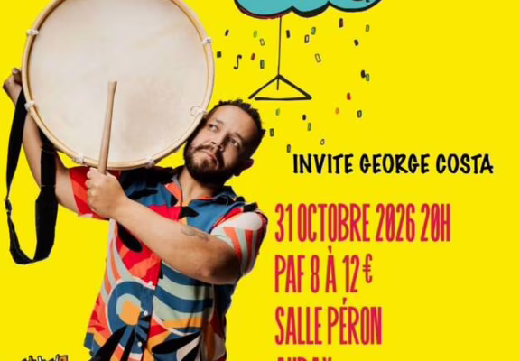 Concert - Bal brésilien : Forró na Chuva invite George Costa