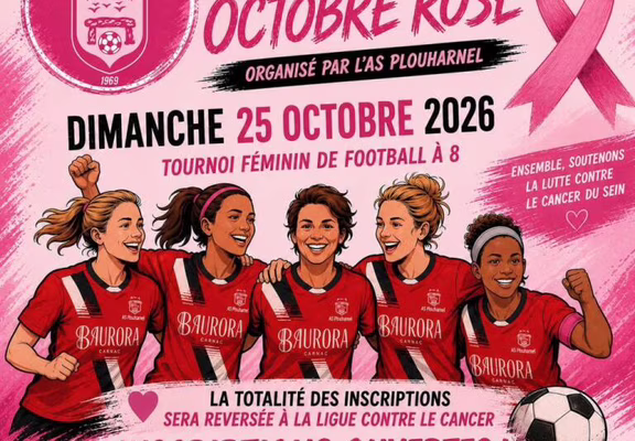 Tournoi de foot féminin - Octobre Rose