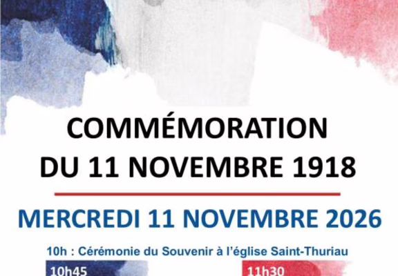 Commémoration du 11 novembre