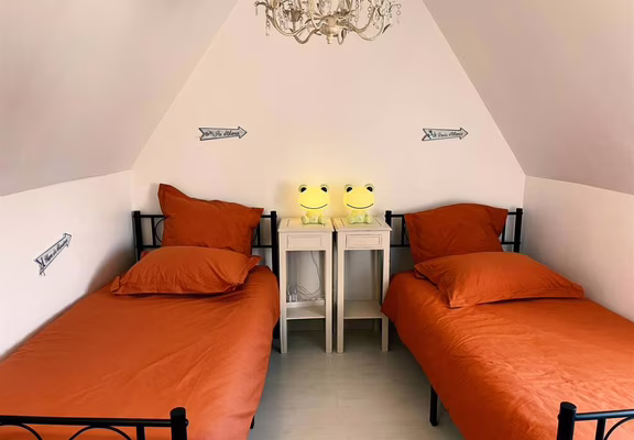 Chambre 3 - 2 couchages 1 personne