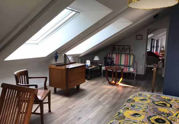 la wakamé avec vue sur le salon
