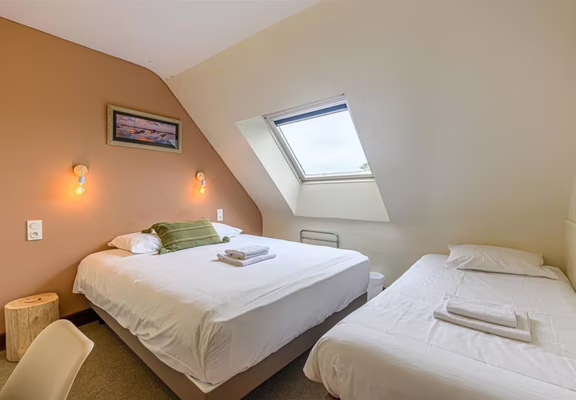 Hotel Erdeven Morbihan - Chambre 