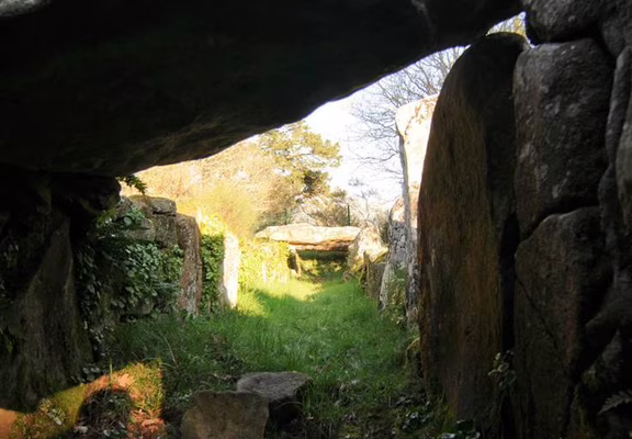 Allée couverte de Mané Roullarde La Trinité sur Mer - Morbihan Bretagne sud (2)